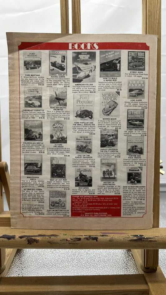 Australian Street Rodding Magazine - March / April 1985 No.41 - In Ok Condition