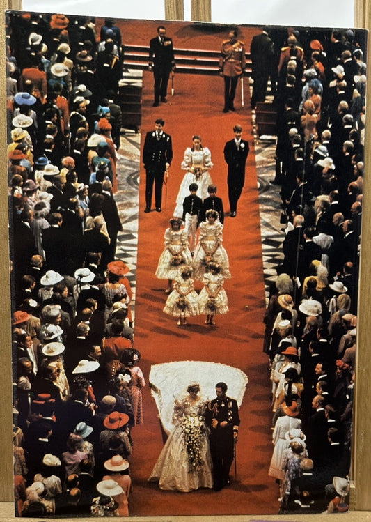 The Prince and Princess Of Wales' Wedding Day Magazine - In Good Condition