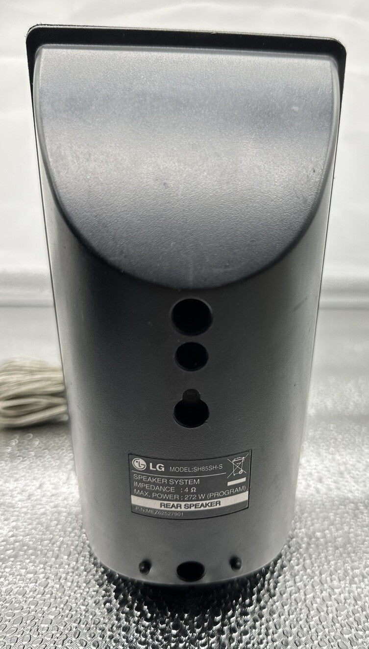 LG Black 272watt Passive Rear Speaker Model SH85SH-S In Good Condition