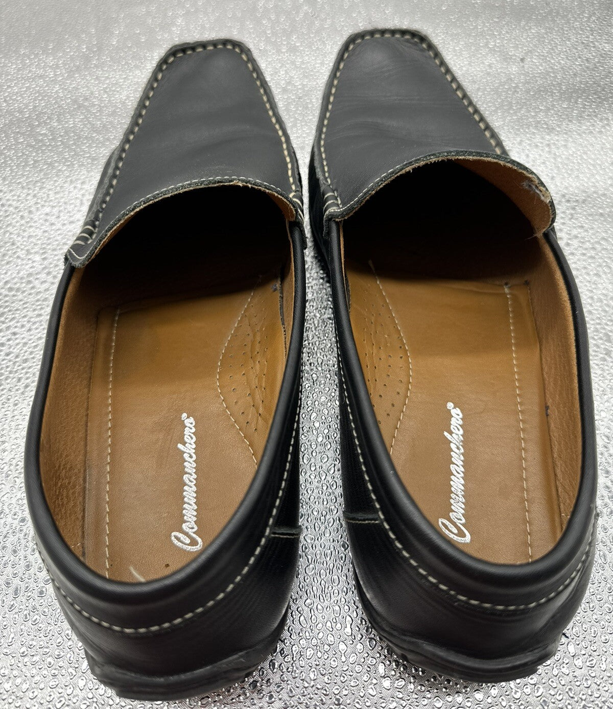 Commanchero Men Dress Leather Shoes In Excellent Condition Size 45