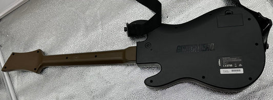 Black Guitar Hero Guitar NO USB DONGLE In Good Cond 0000654 XboxOne PS3 PS4 Xbox