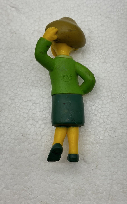 The Simpsons TPF Figure - Edna Krabappel Toy In Ok Condition 4788