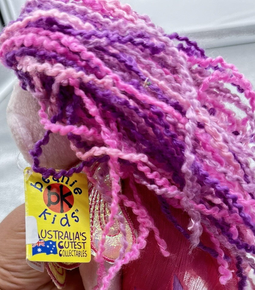 BEANIE KIDS FLOWERBUD THE FAIRY BEAR in good condition 4989