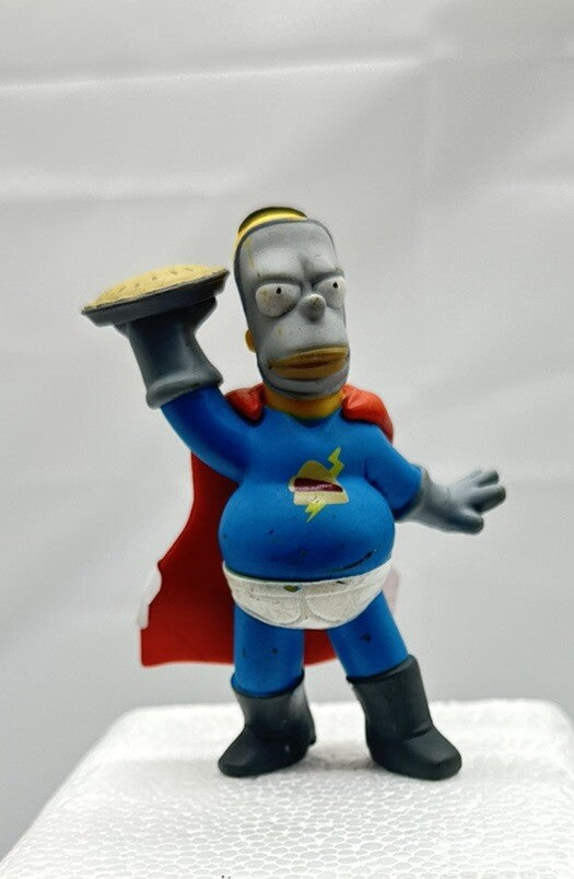 The Simpsons TPF Figure - Homer Pie Man Toy In Ok Condition 4771/2886