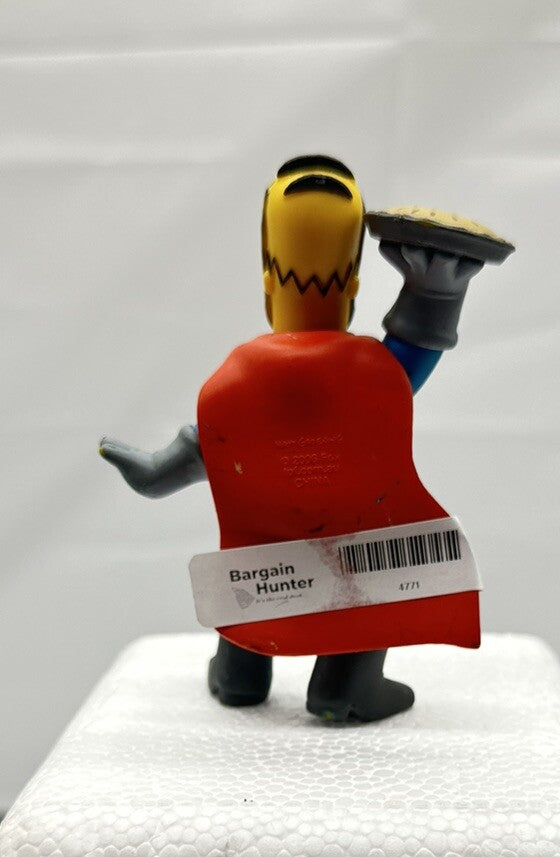 The Simpsons TPF Figure - Homer Pie Man Toy In Ok Condition 4771/2886