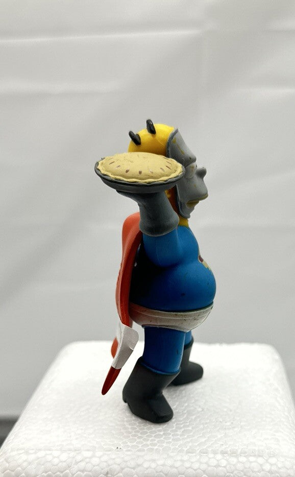 The Simpsons TPF Figure - Homer Pie Man Toy In Ok Condition 4771/2886