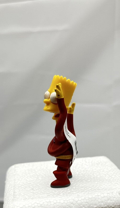 The Simpsons TPF Figure - Bart Stretch Dude Toy In OK Condition 4769