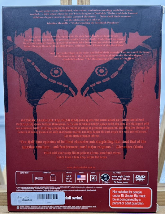 Metalocalypse Season Three DVD In Good Condition 5797