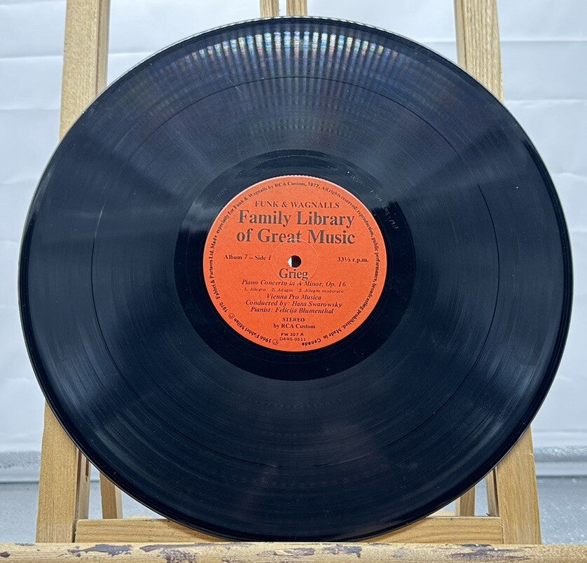 Family Library Of Great Music Album 7 - Grieg - 12" Vinyl Record