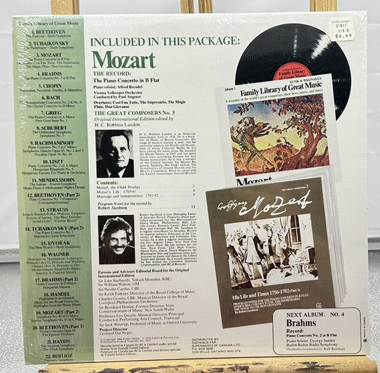 Family Library Of Great Music Album 3 - Mozart - 12" Vinyl Record