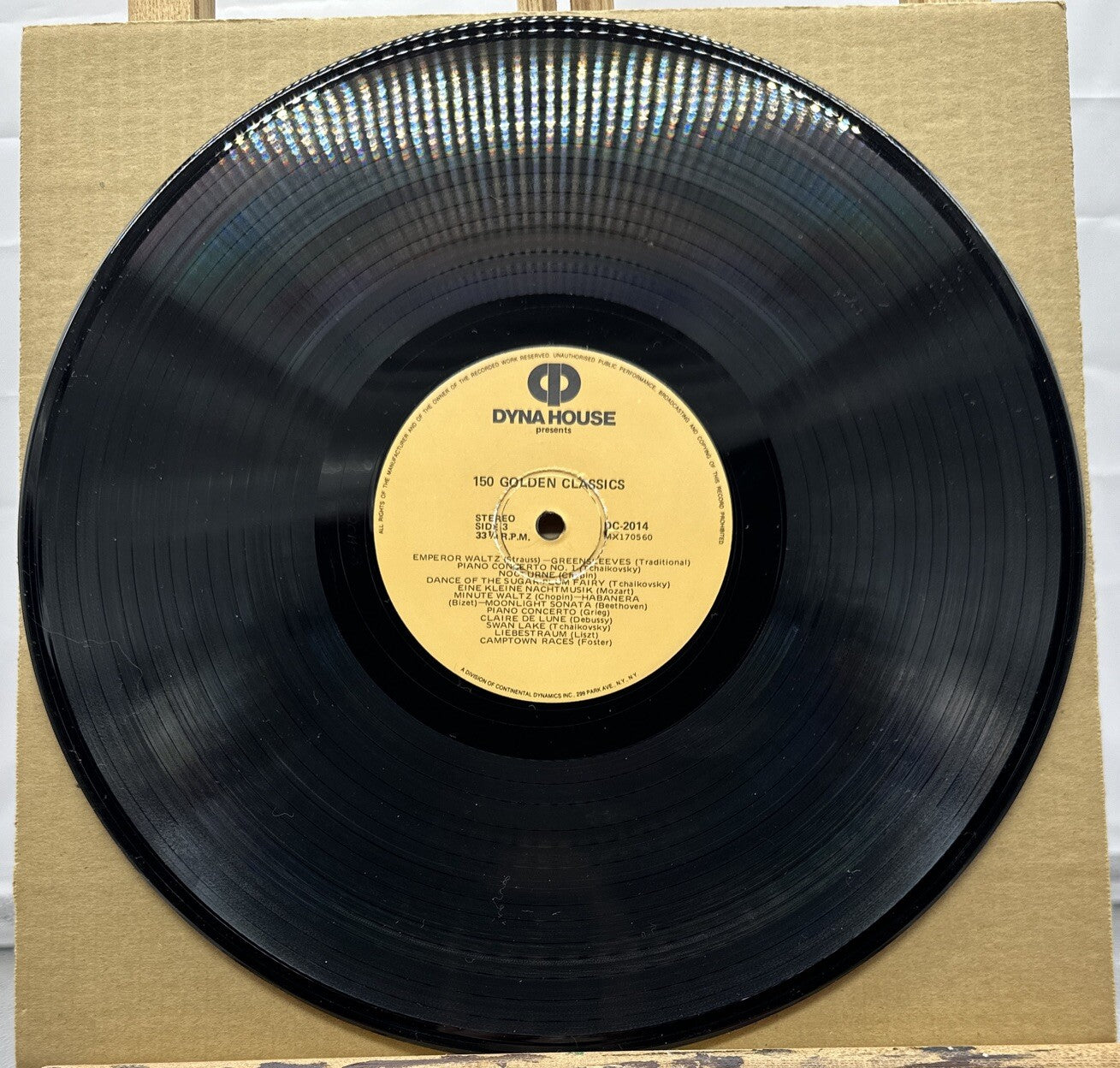 Tele House - A Treasury Of 150 Golden Classics - Vinyl Record In OK Condition