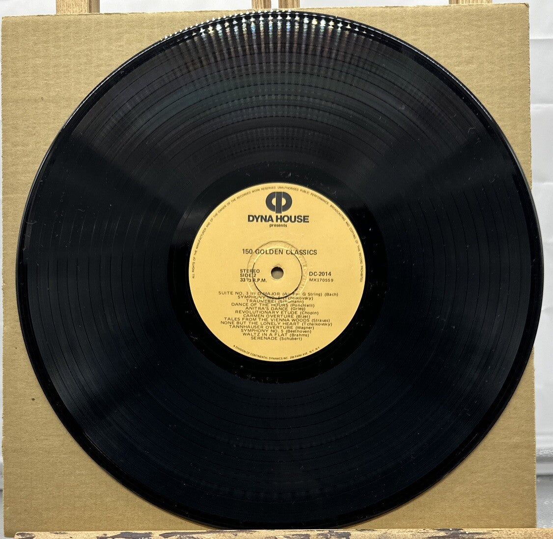 Tele House - A Treasury Of 150 Golden Classics - Vinyl Record In OK Condition