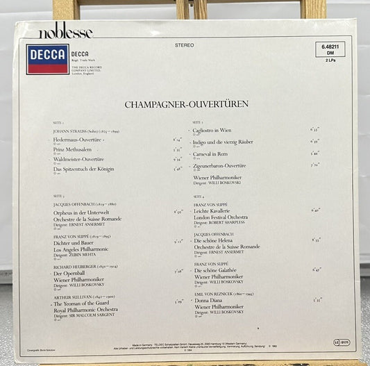 Champagner Ouverturen - Vinyl Record In Good Condition