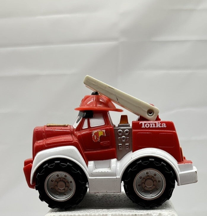 Tonka Chuck My Talking Fire Truck Interactive Hasbro 1999 vintage Hasbro 4" 4815