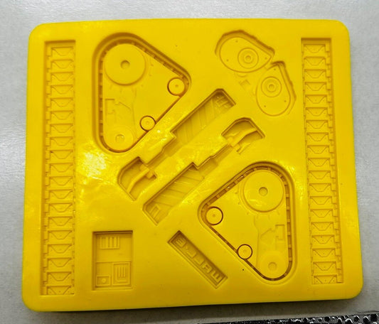 Wall.E Disney Silicone Sugarcraft & Chocolate Molds for Cake Decorating