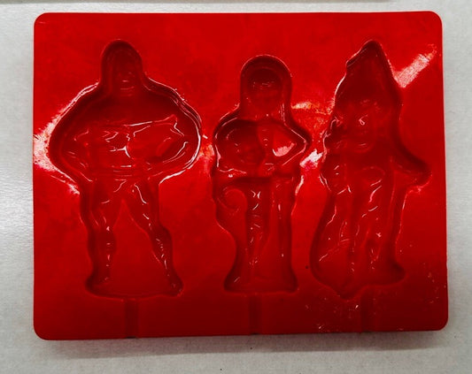 The Incredibles Disney Silicone Sugarcraft & Chocolate Molds for Cake Decorating