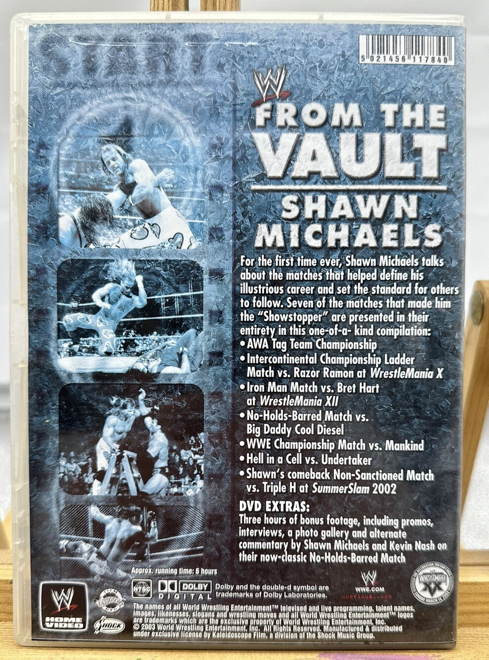WWE From The Vault Shawn Michaels DVD In Good Condition