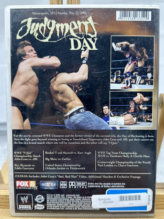 WWE Judgment Day 2005 DVD In Good Condition 3150