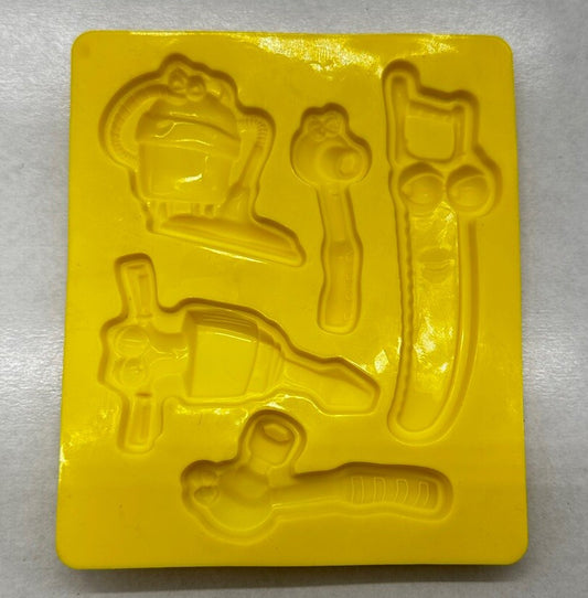 Disney Handy Manny Silicone Sugarcraft & Chocolate Molds Cake Decorating