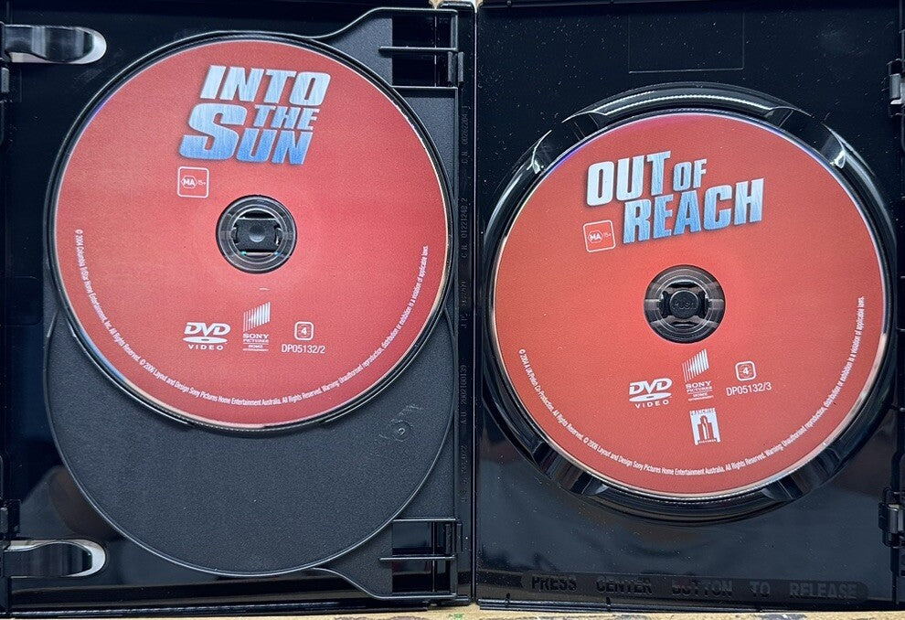 Steven Seagal Three Movie Pack The Foreigner / Into The Sun / Out Of Reach - DVD