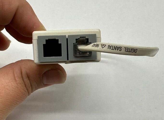 Telstra ADSL In-line Filter/Splitter - C10 Modem & Local Phone Splitter
