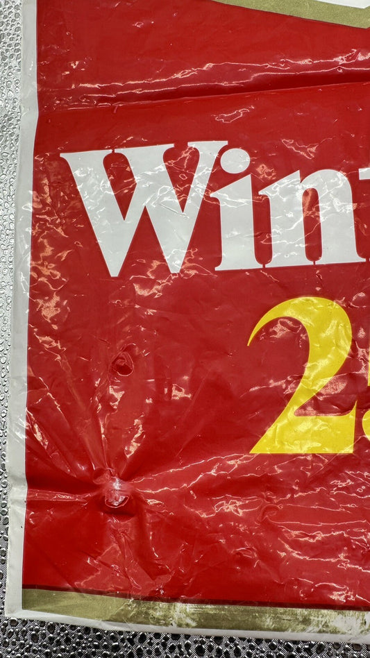 VINTAGE WINFIELD CIGARETTE PLASTIC SHOPPING BAG In Good Condition