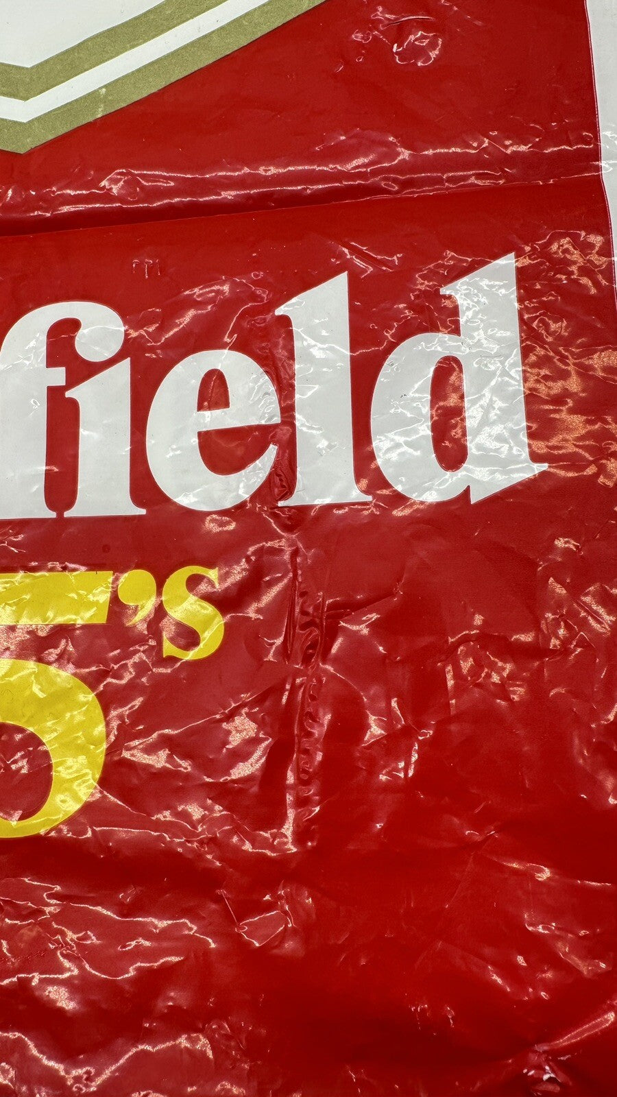 VINTAGE WINFIELD CIGARETTE PLASTIC SHOPPING BAG In Good Condition