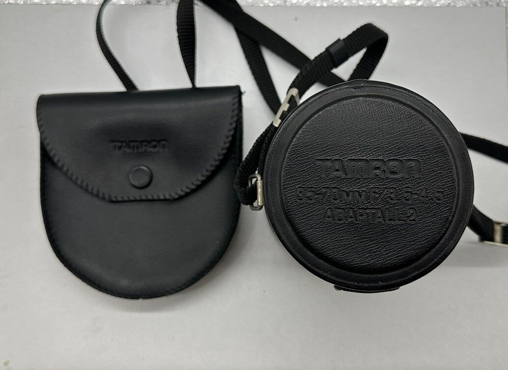 VINTAGE PHOTOGRAPHIC CAMERA LENS CARRY CASE TAMRON OF JAPAN