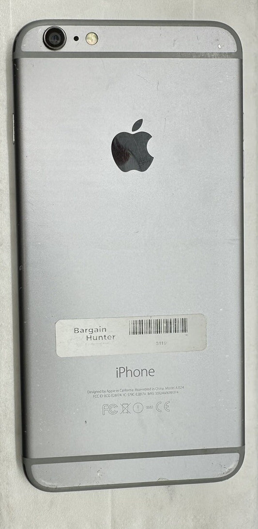 Apple iPhone 6 Plus Rose Gold A1524 PASSWORD LOCKED & Screen Damage 3119