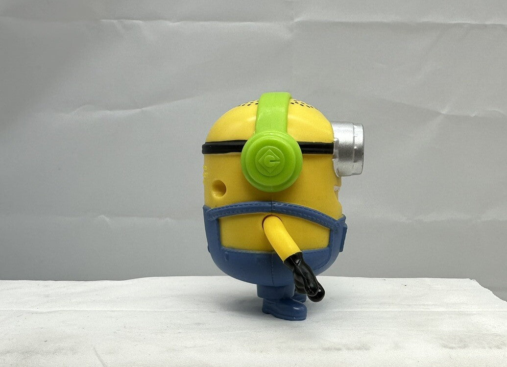 McDonalds Happy Meal Despicable Me 3 #3 Minion Toy 2017 Groovin Headphones