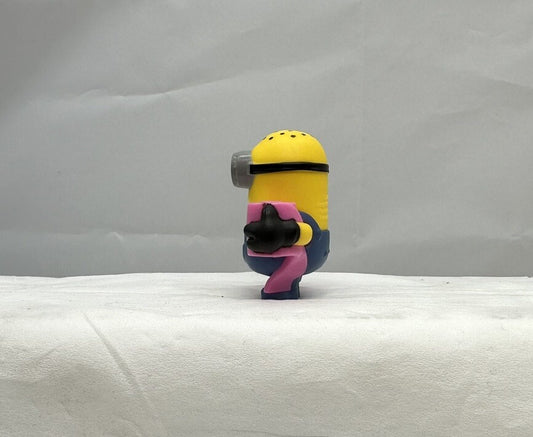 2020 McDonalds Minions The Rise Of Gru - Pink Toilet Paper Happy Meal Figure Toy