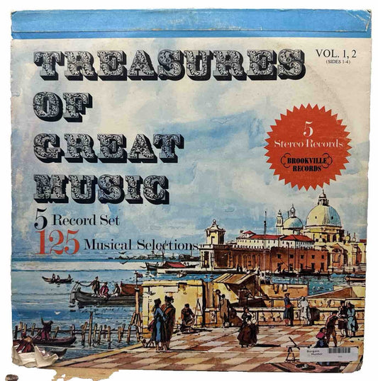 Treasures Of Great Music 5 Record Set - Vinyl Record In OK Condition 4004