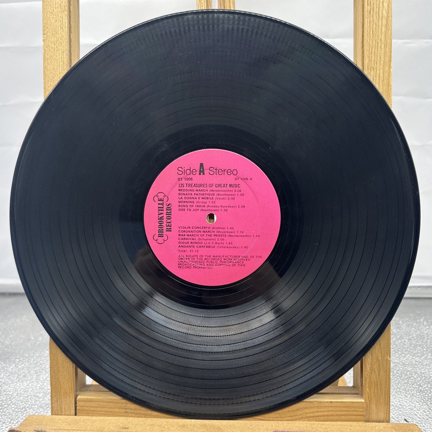 Treasures Of Great Music 5 Record Set - Vinyl Record In OK Condition 4004