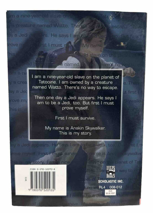 Star Wars Episode 1 Journal Anakin Skywalker Novel In Good Condition