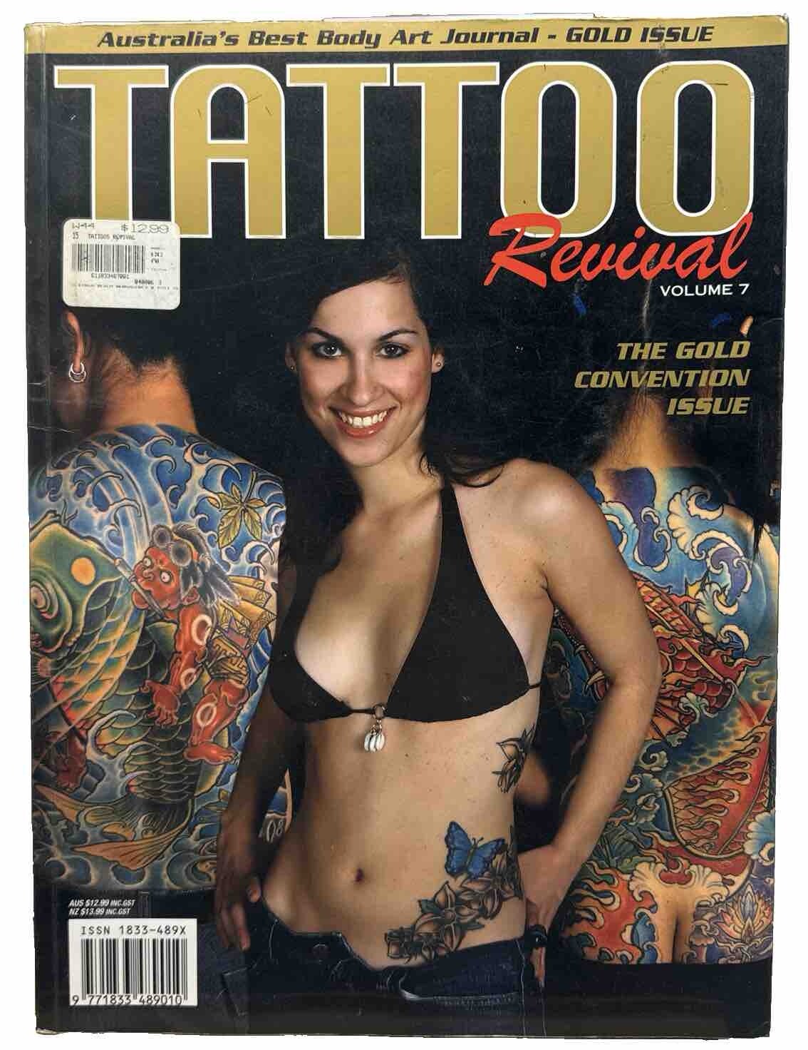 Tattoo Revival Gold Convention Issue Vol.7 Magazine In Good Condition