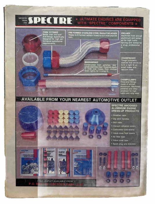 Australian Street Rodding No.62 September-October 1988 Magazine In Ok Condition