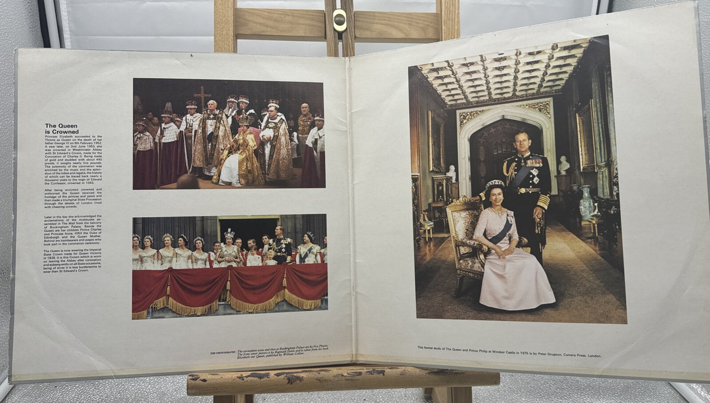 THE QUEEN'S SILVER JUBILEE - '1952-1977' In OK Condition 5648