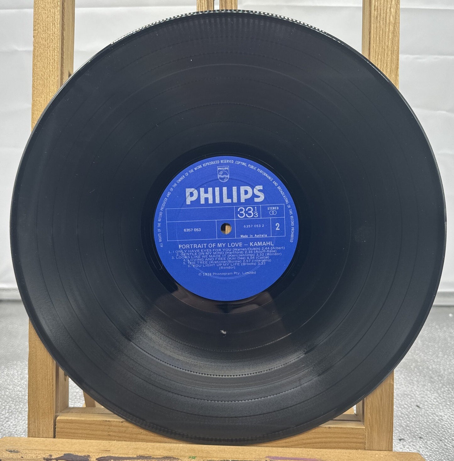 Portrait Of My Love - Kamahl - Philips Record In OK Condition 5669
