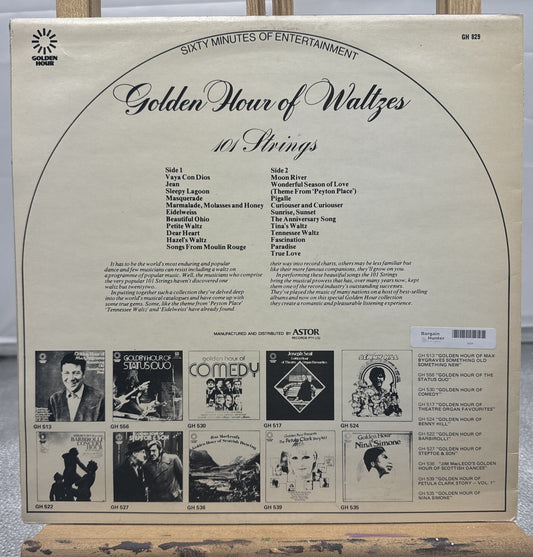 Golden Hour Of Waltzes 101 Strings - Record In OK Condition 4521