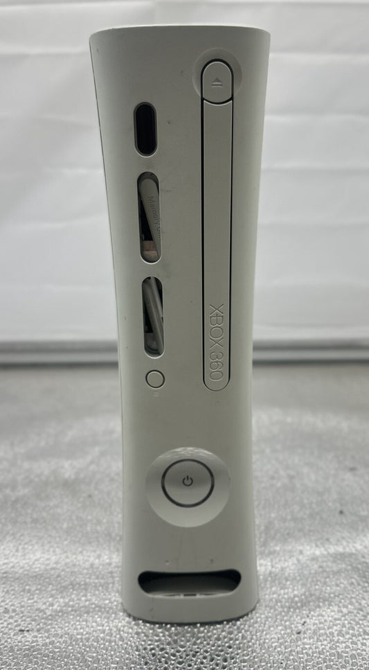 Microsoft Xbox 360 Console No Hard Drive + Controller + Cables 4752