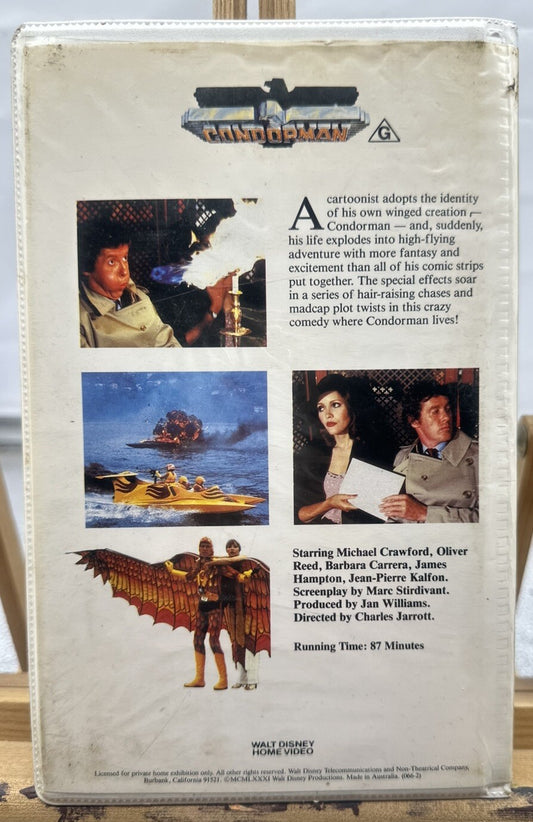 Walt Disney Condorman Beta In Good Condition - 6062