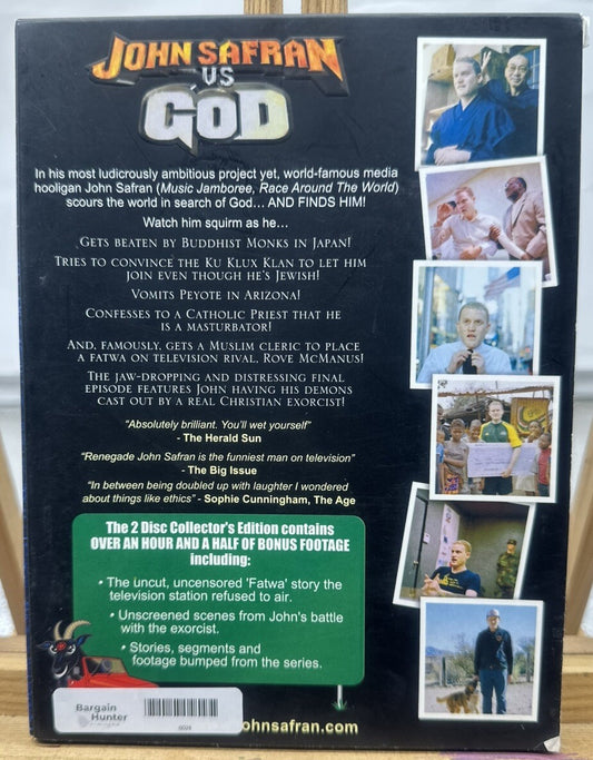 John Safran Vs God DVD In Good Condition 6024