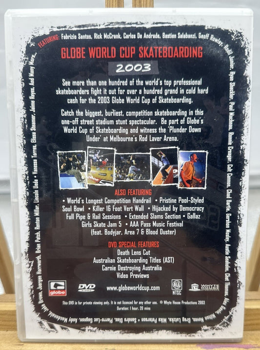 Swatch Globe World Cup Skateboarding DVD In Good Condition 6021