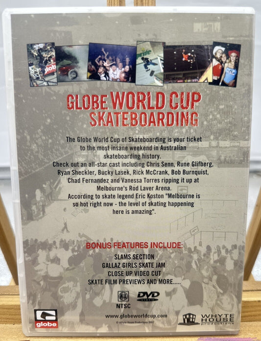 Globe World Cup Skateboarding DVD In Good Condition 6010