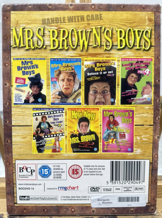 Mrs. Brown's Boys The Original Series 7 DVD Box Set DVD In Good Condition 6012