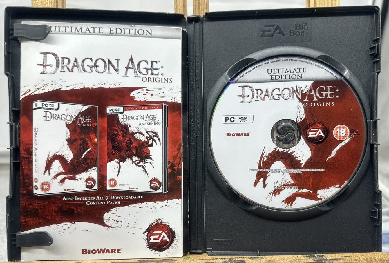 Dragon Age Origins Ultimate Edition PC Game Complete In Good Condition 5981