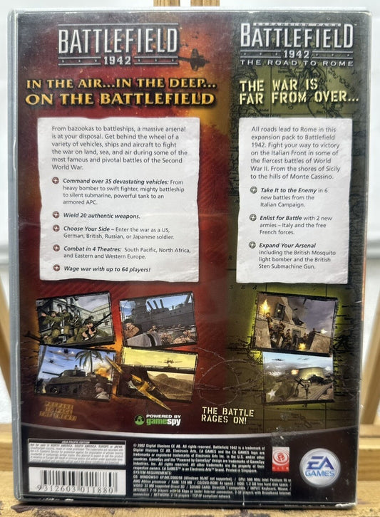 Battlefield 1942 Reload All In One PC Game Complete Good Condition 6305