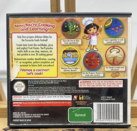 Nickelodeon Dora's Cooking Club Nintendo DS Complete Game 6506
