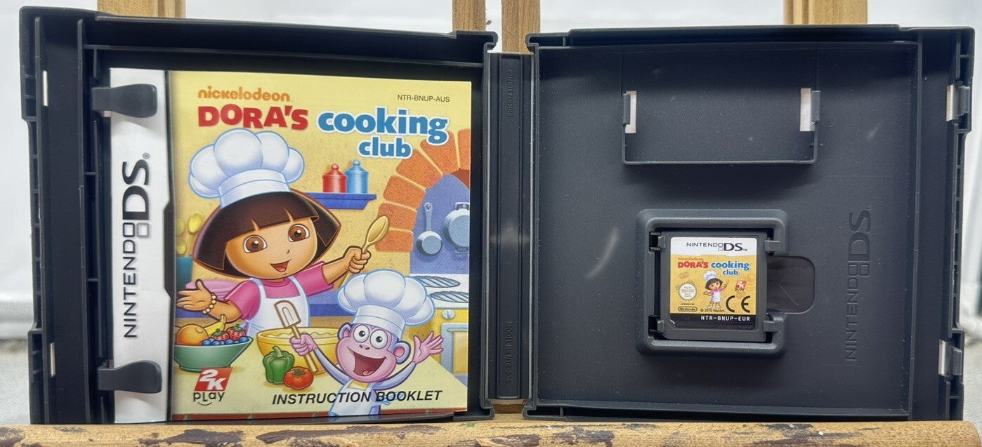 Nickelodeon Dora's Cooking Club Nintendo DS Complete Game 6506