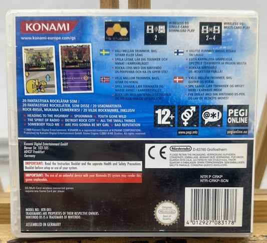 Rock Revolution Nintendo DS Complete Game 6508